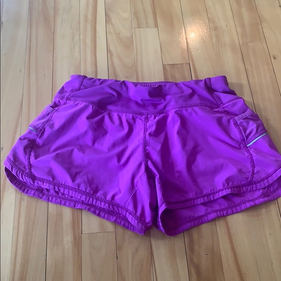 Athlete purple shorts - Picture 2 of 3